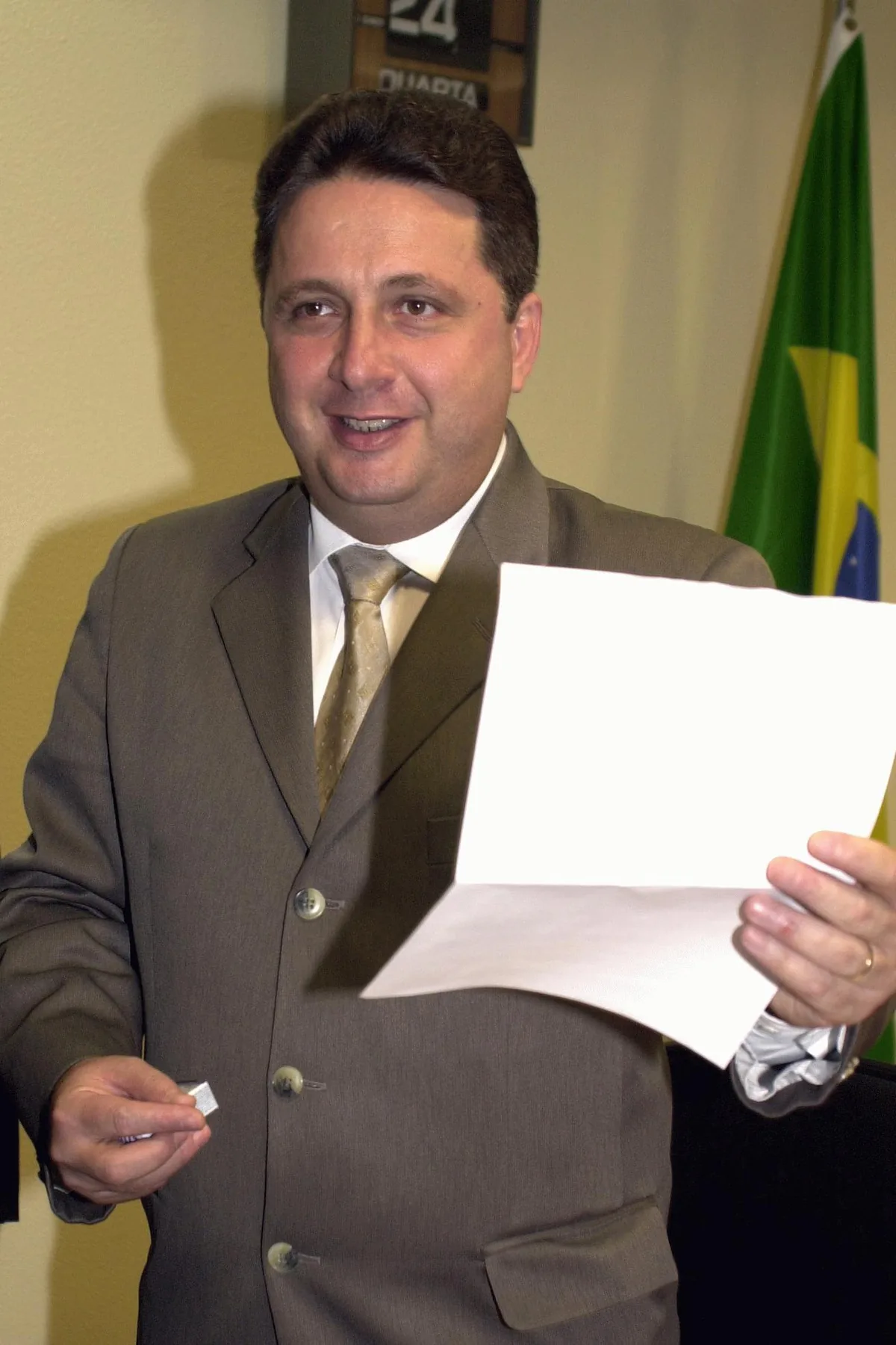 Anthony Garotinho em Brasília após eleição presidencial